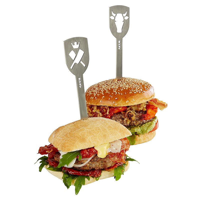 Шпажки для гамбургеров ТОРРО (бык и топоры), 2 шт. 15435